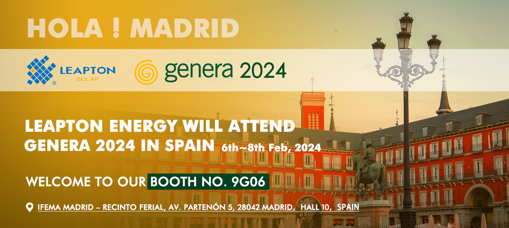 Leapton Will Present Innovation at Madrid Genera 2024