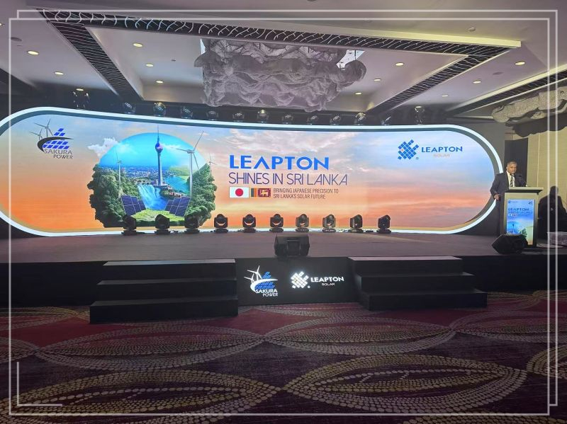 LEAPTON SHINES IN SRI LANKA