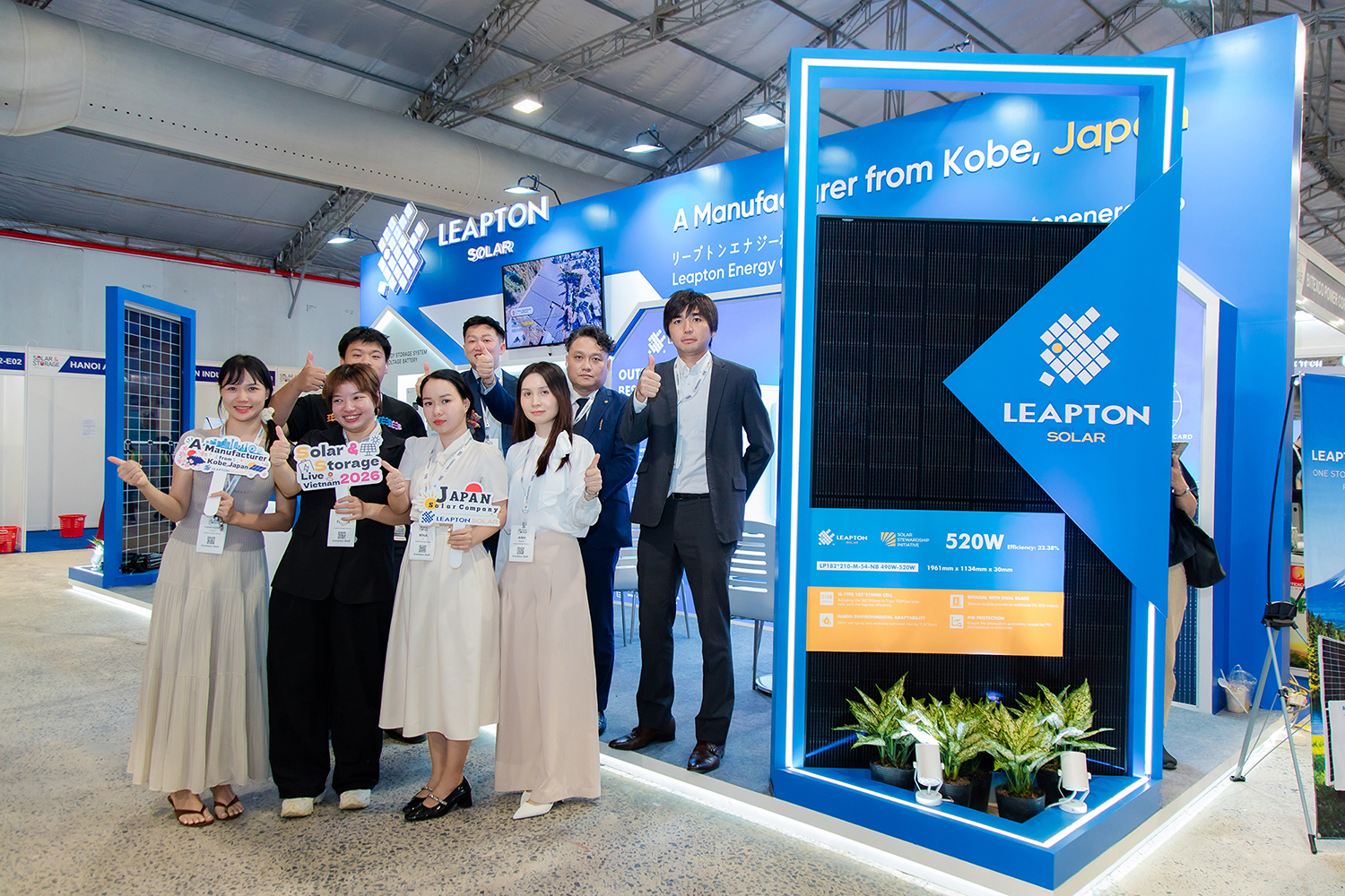 Leapton Energy Showcases Comprehensive Solar & Storage Solutions at Solar & Storage Live Vietnam 2026