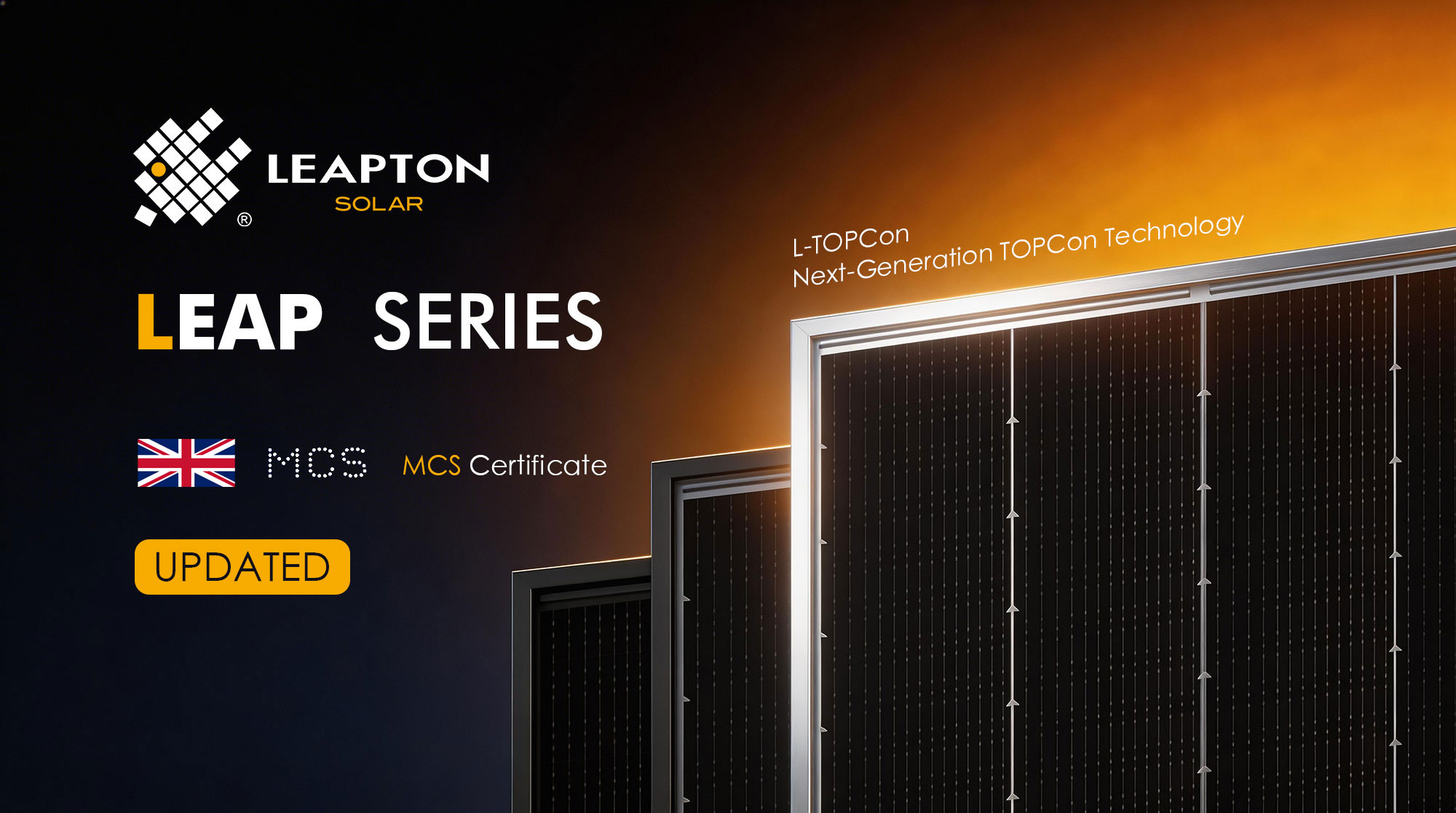 Leapton Energy’s Leap Series PV Modules Receive MCS Certification